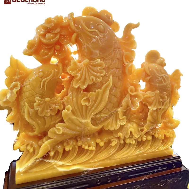 Tác Phẩm Niên Niên Hữu Dư Ngọc Hoàng Long