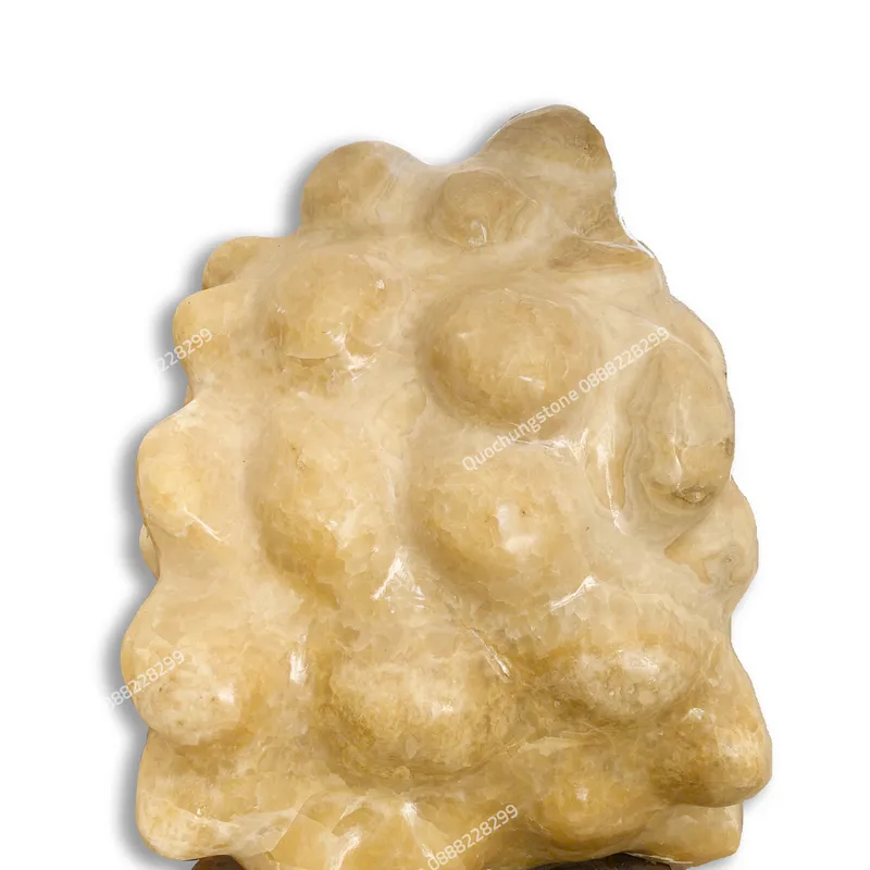 Núi Đá Canxit Vàng Tự Nhiên 130kg