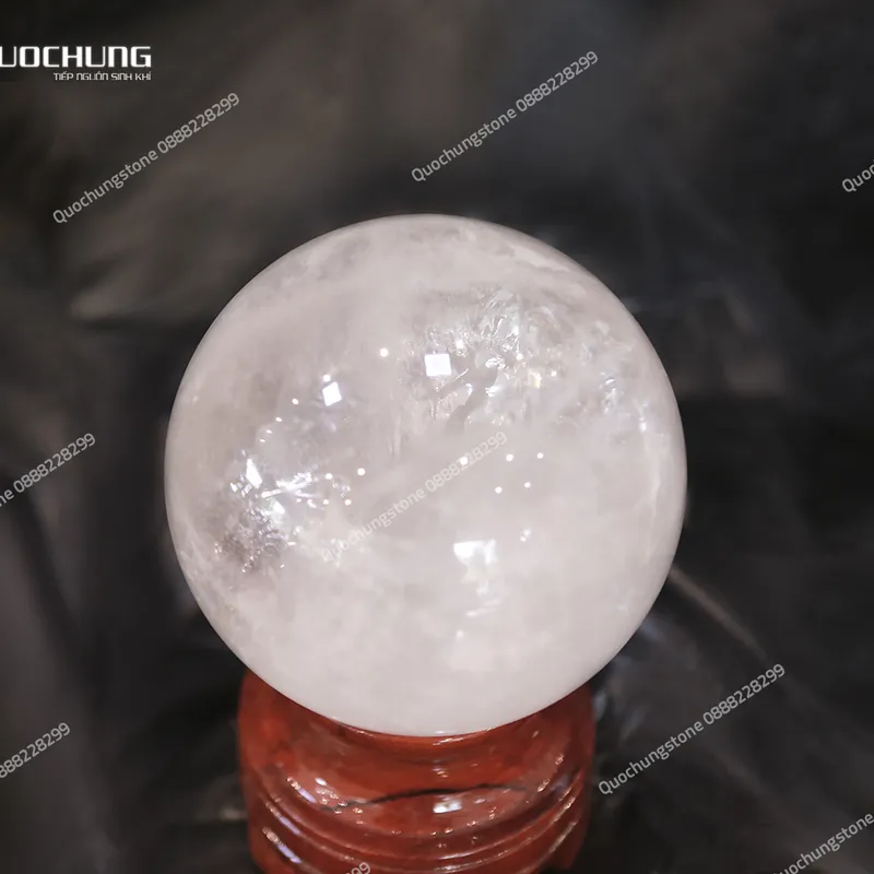 Quả Cầu Đá Thạch Anh Trắng  2,85 kg