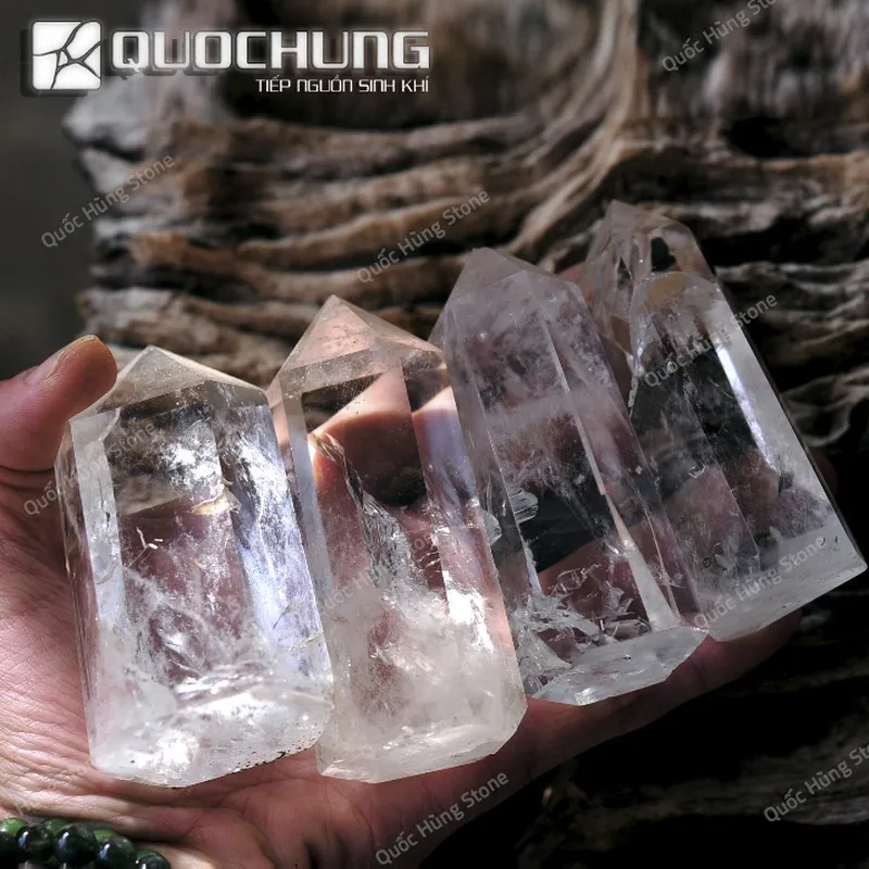 Đá Thạch Anh Trắng Tinh Thể ( Loại Đặc Biệt)