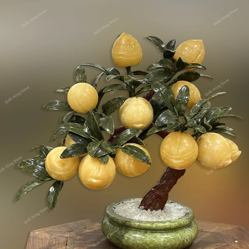 Cây Đào Ngọc Hoàng Long 12 quả