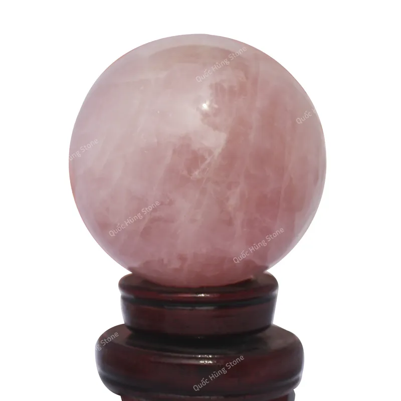 Quả Cầu Thạch Anh Hồng - 1,48kg