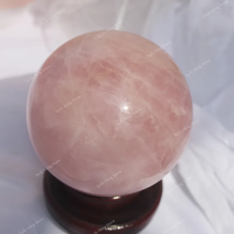 Quả Cầu Thạch Anh Hồng - 1,48kg