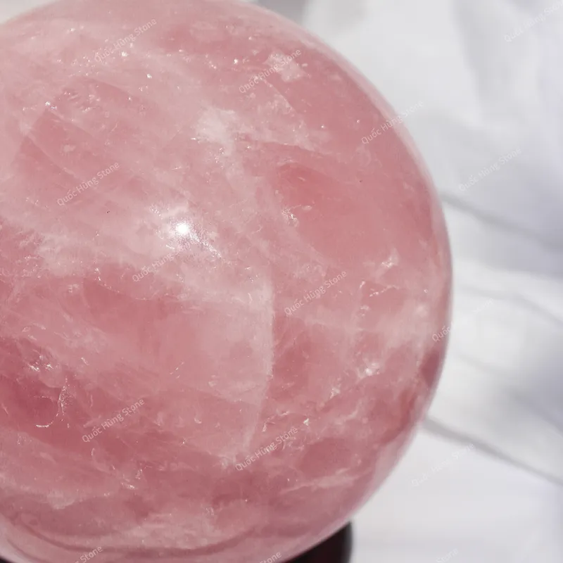 Quả Cầu Thạch Anh Hồng - 4,95kg