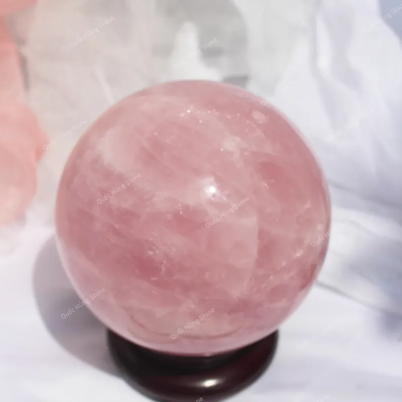 Quả Cầu Thạch Anh Hồng - 4,95kg