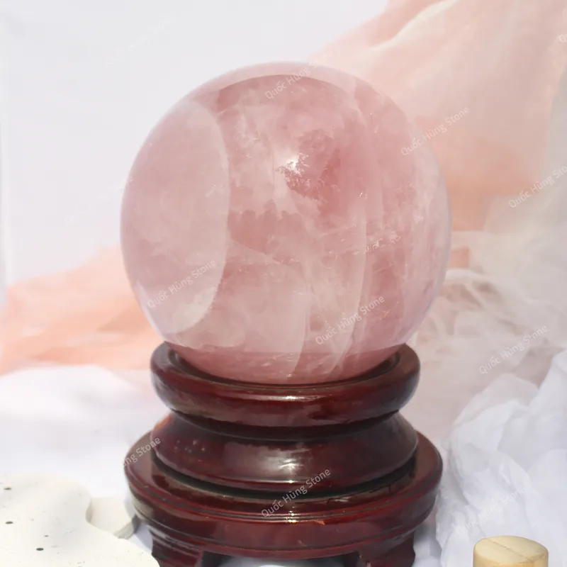  Quả Cầu Thạch Anh Hồng - 6,7kg