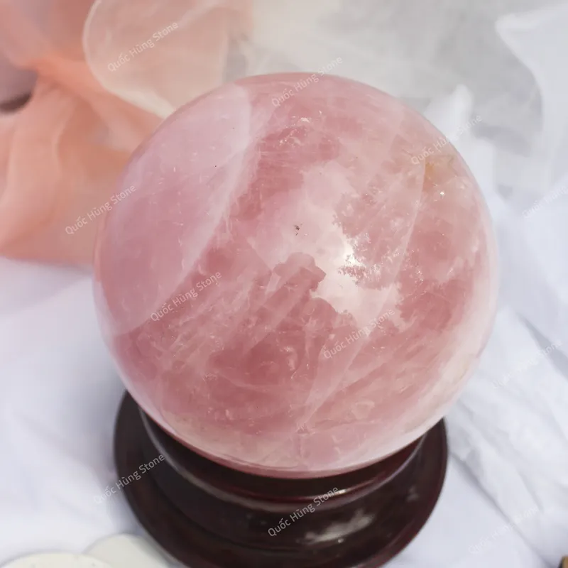  Quả Cầu Thạch Anh Hồng - 6,7kg
