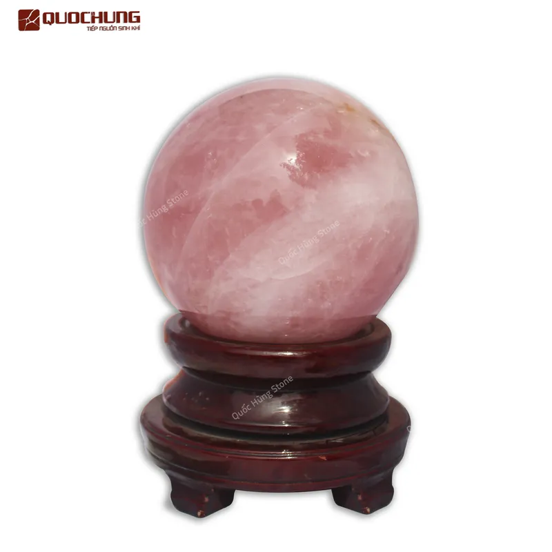  Quả Cầu Thạch Anh Hồng - 6,7kg