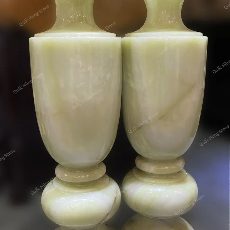 Cặp Lục Bình Ngọc Onyx - 82x22cm