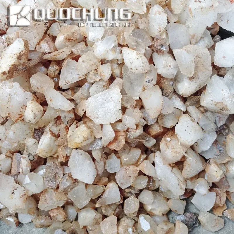 Đá Thạch Anh Trắng Tinh Thể Trấn Trạch (Loại 1)