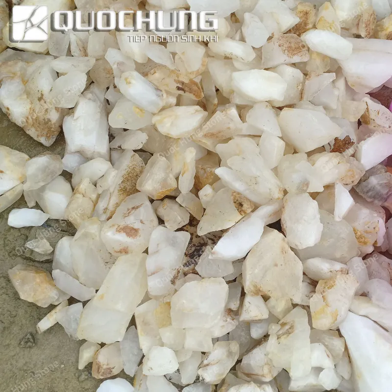 Đá Thạch Anh Trắng Tinh Thể Trấn Trạch (Loại 1)