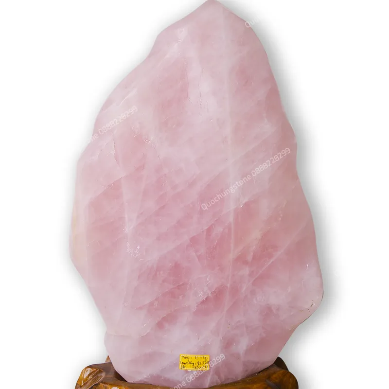 Núi Đá Thạch Anh Hồng Nguyên Khối 11.5kg