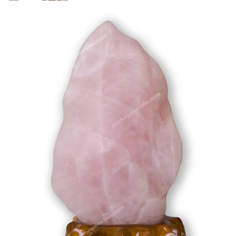 Núi Đá Thạch Anh Hồng Nguyên Khối 11.5kg