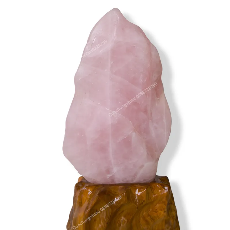 Núi Đá Thạch Anh Hồng Nguyên Khối 11.5kg