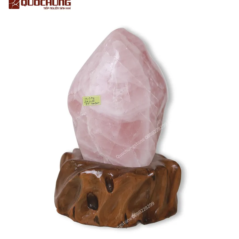 Núi Đá Thạch Anh Hồng 6.3kg