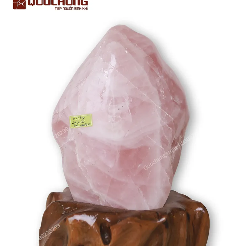 Núi Đá Thạch Anh Hồng 6.3kg