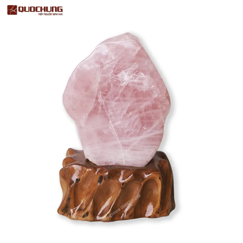 Núi Đá Thạch Anh Hồng 6.3kg