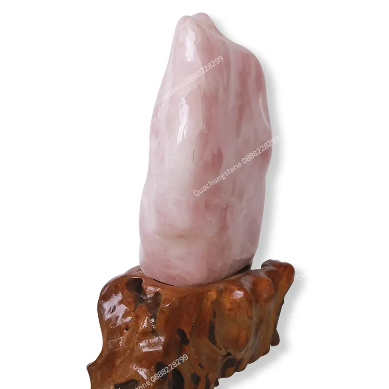 Núi Đá Thạch Anh Hồng Tự Nhiên 18.7kg