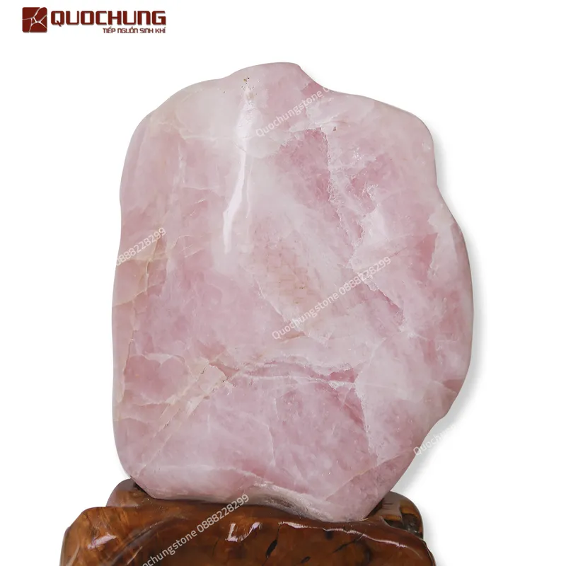 Núi Đá Thạch Anh Hồng Tự Nhiên 18.7kg