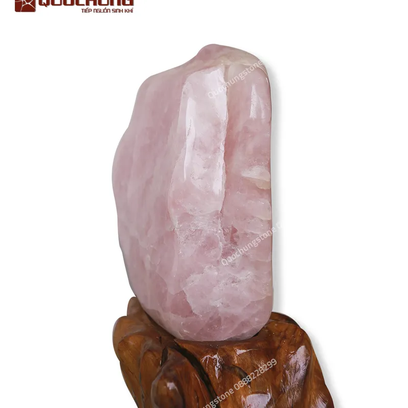 Núi Đá Thạch Anh Hồng Tự Nhiên 18.7kg