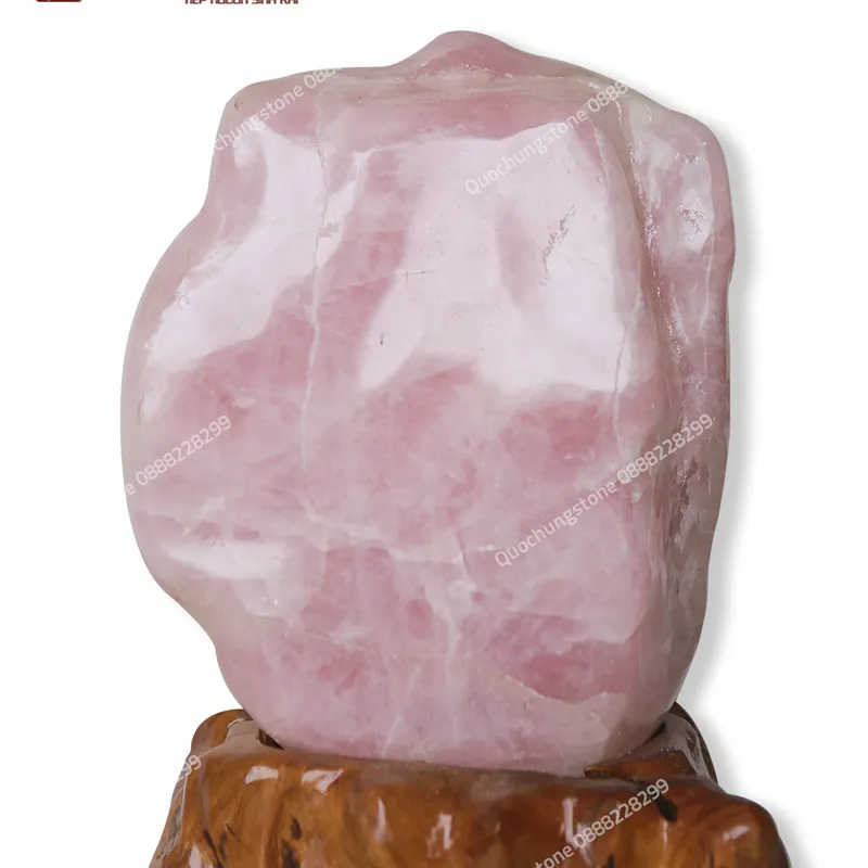 Núi Đá Thạch Anh Hồng Tự Nhiên 18.7kg