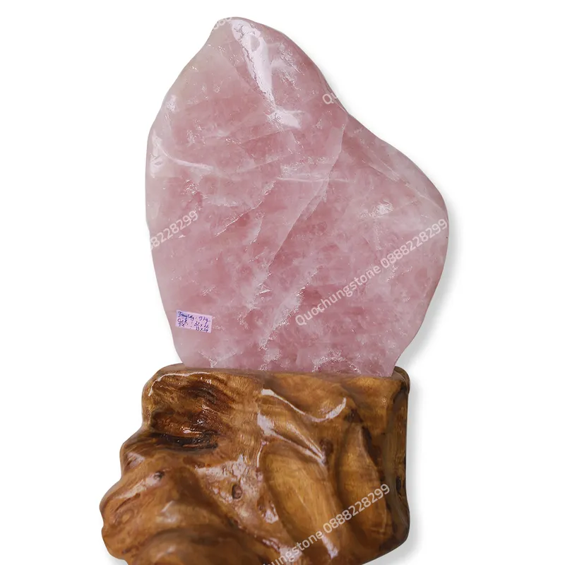 Núi Đá Thạch Anh Hồng 9kg – Hòa Hợp Cảm Xúc Gia Đình, Gắn Kết Yêu Thương Từ Trái Tim