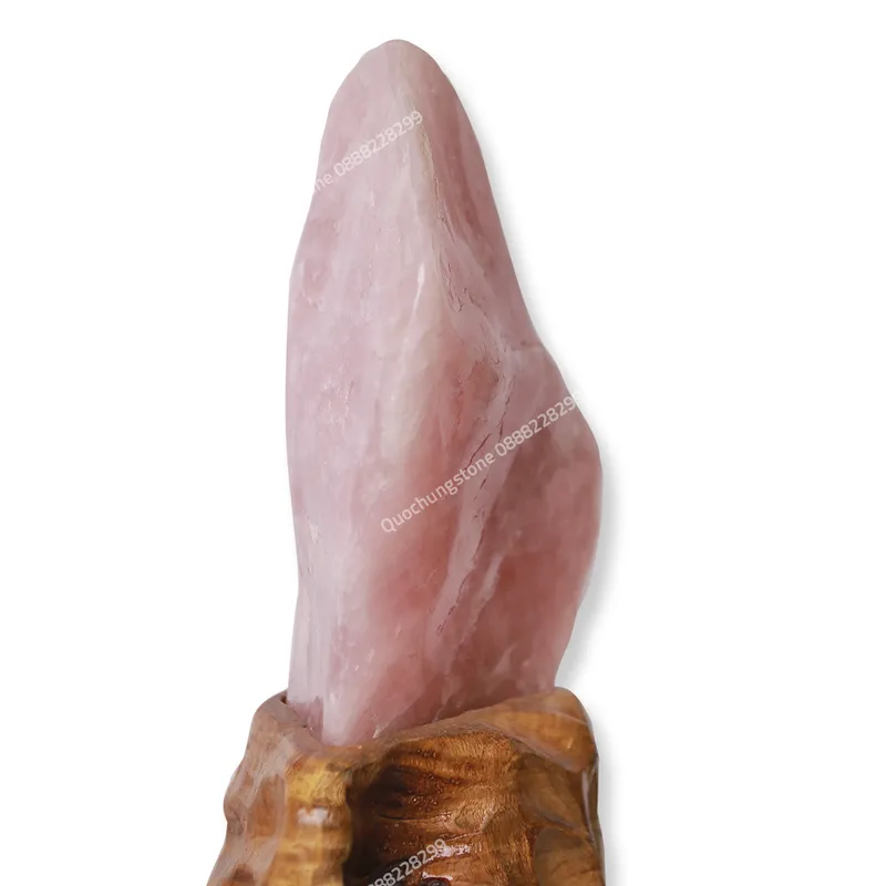 Núi Đá Thạch Anh Hồng 9kg – Hòa Hợp Cảm Xúc Gia Đình, Gắn Kết Yêu Thương Từ Trái Tim