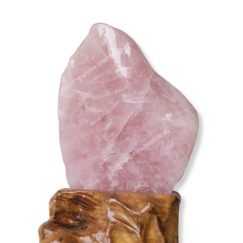 Núi Đá Thạch Anh Hồng 9kg – Hòa Hợp Cảm Xúc Gia Đình, Gắn Kết Yêu Thương Từ Trái Tim