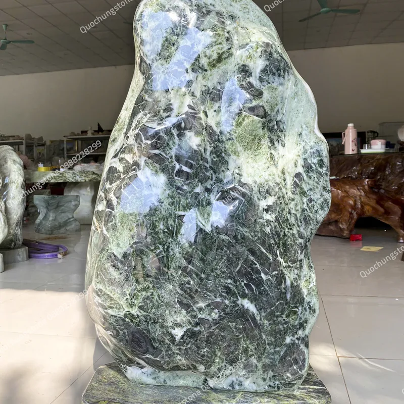 Núi Đá Serpentine Xanh 100kg