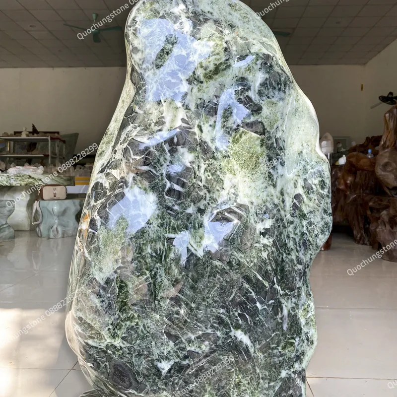 Núi Đá Serpentine Xanh 100kg