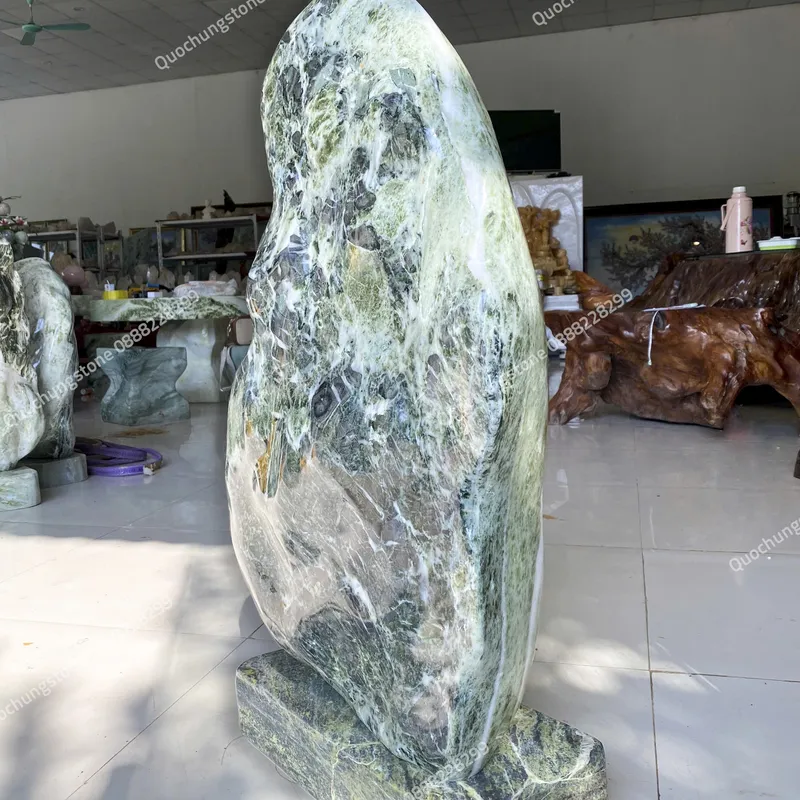 Núi Đá Serpentine Xanh 100kg