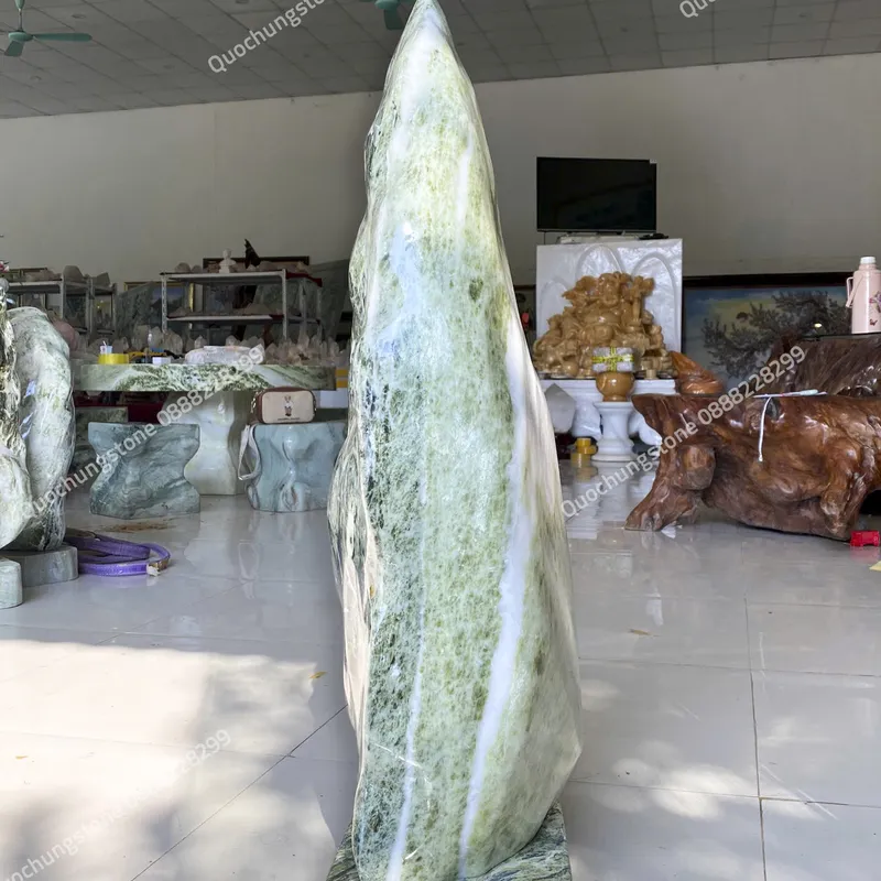 Núi Đá Serpentine Xanh 100kg