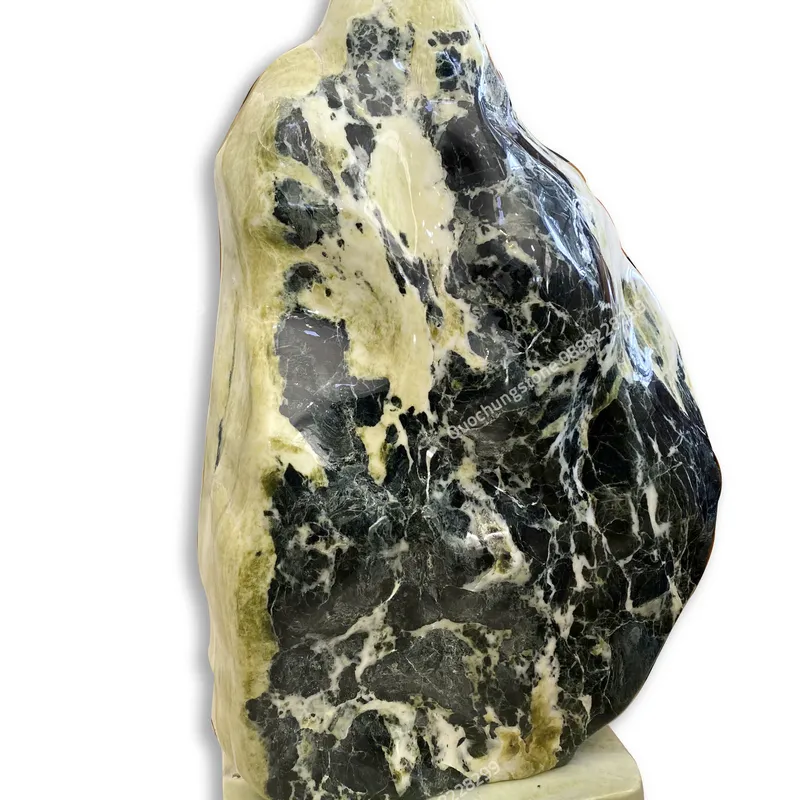 Núi Đá Serpentine Xanh Tự Nhiên 120kg