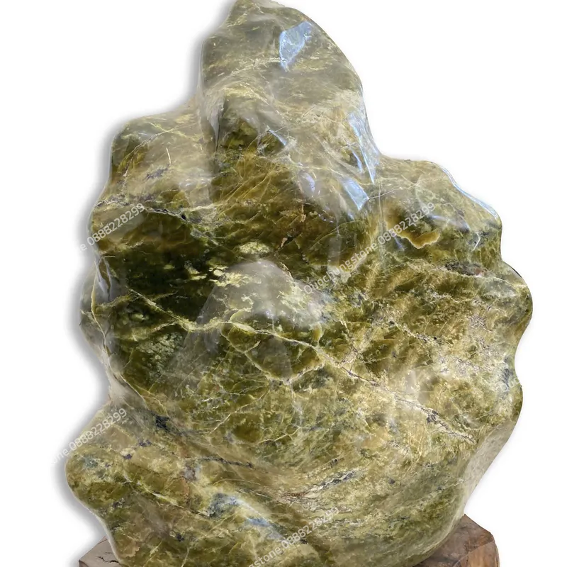 Núi Đá Serpentine Xanh Tự Nhiên 50kg