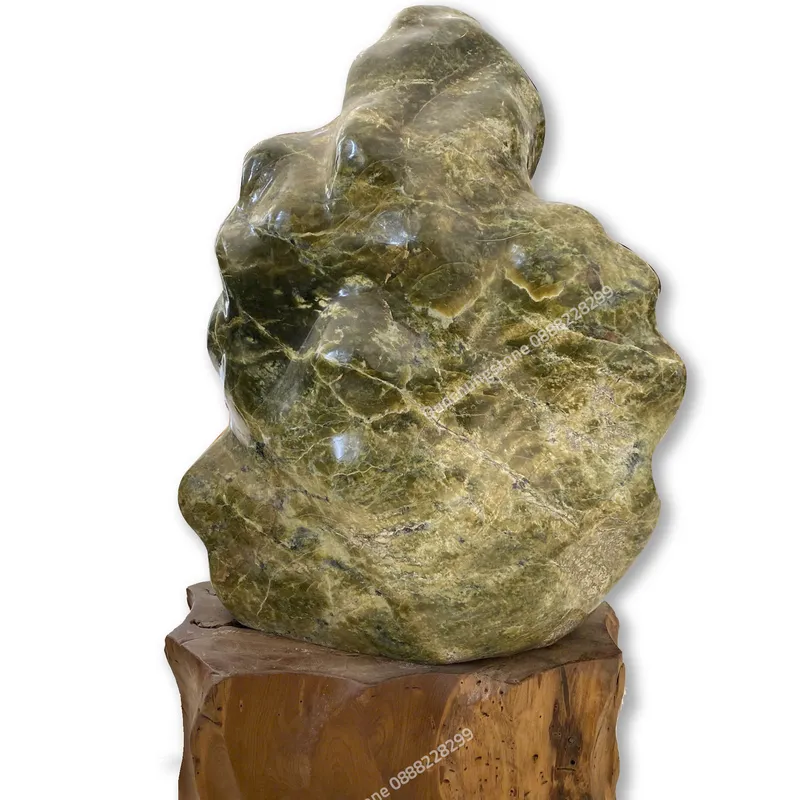 Núi Đá Serpentine Xanh Tự Nhiên 50kg