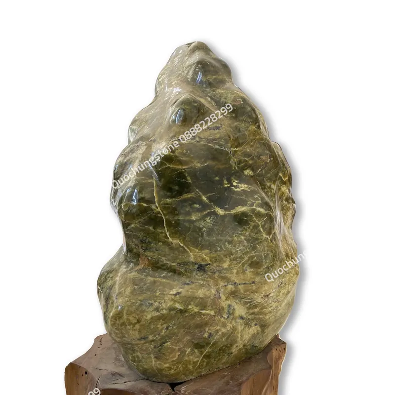 Núi Đá Serpentine Xanh Tự Nhiên 50kg