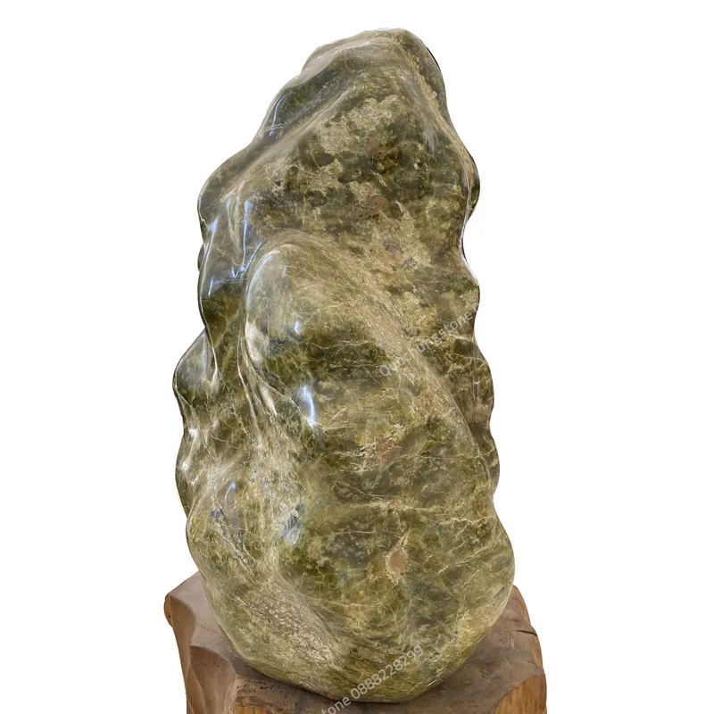 Núi Đá Serpentine Xanh Tự Nhiên 50kg