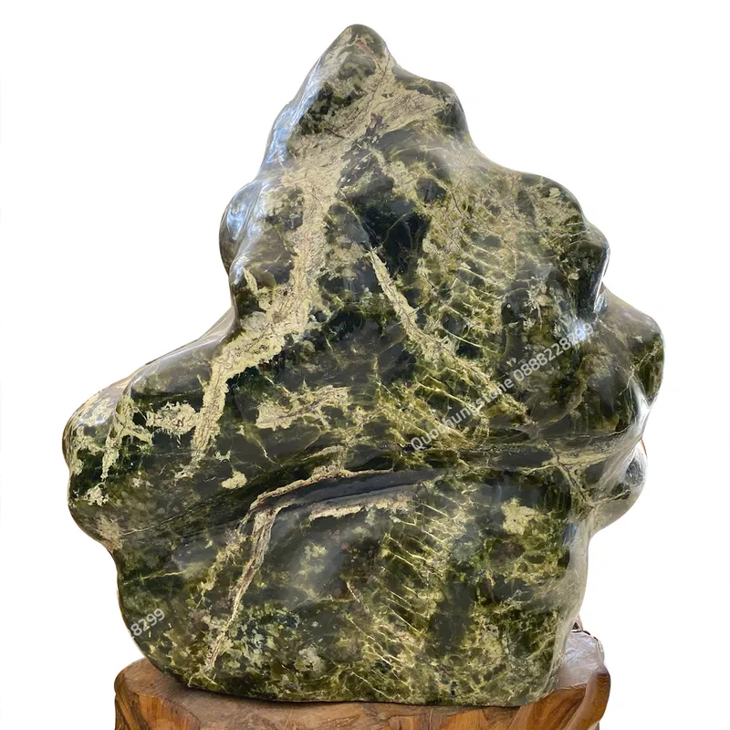 Núi Đá Serpentine Xanh Tự Nhiên 60kg