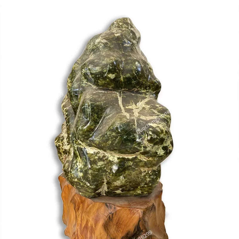 Núi Đá Serpentine Xanh Tự Nhiên 60kg