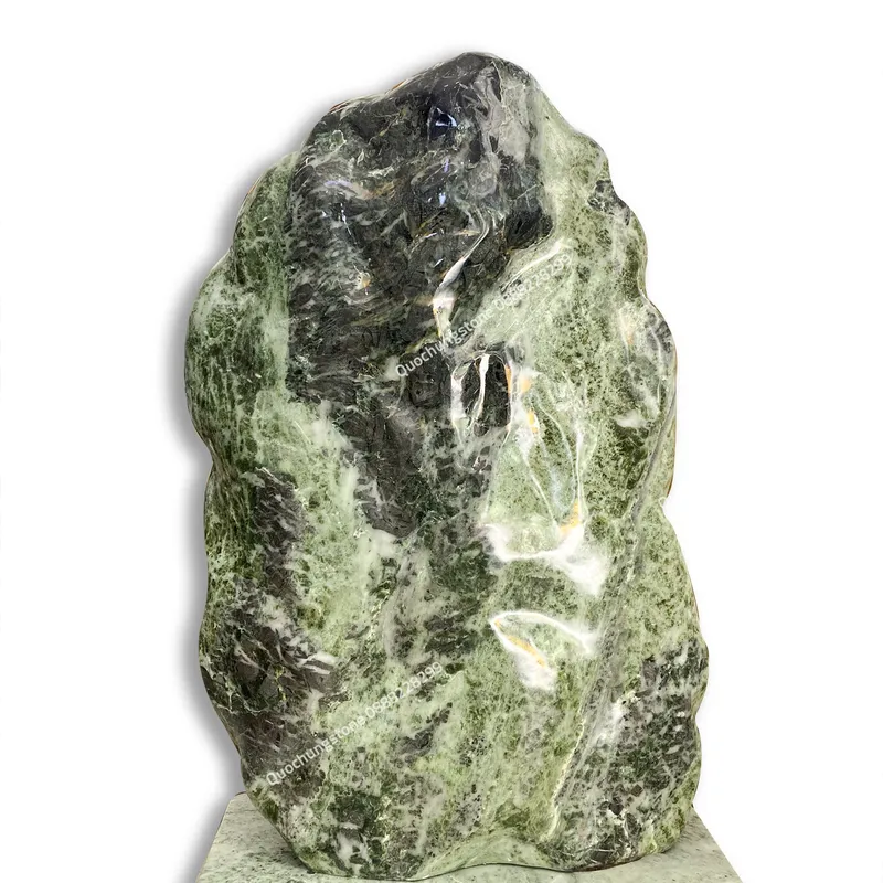 Núi Đá Tự Nhiên Núi Đá Serpentine Xanh 80kg