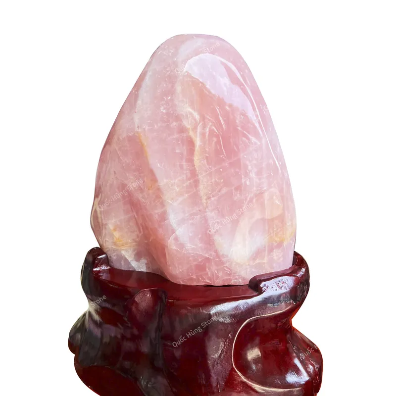 Núi Cảnh Đá Thạch Anh Hồng -19,1kg