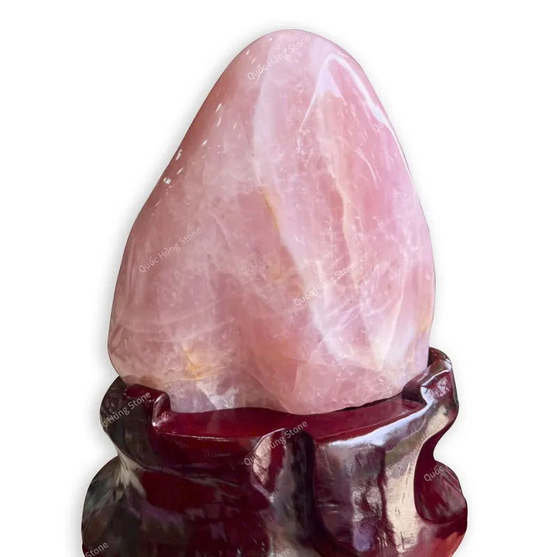 Núi Cảnh Đá Thạch Anh Hồng -19,1kg