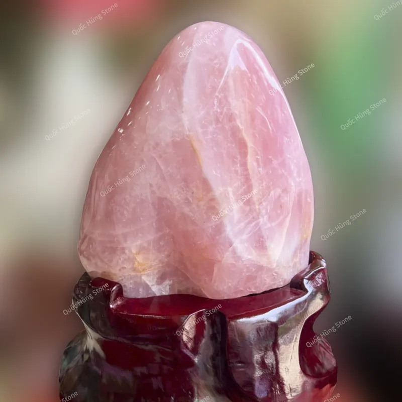 Núi Cảnh Đá Thạch Anh Hồng -19,1kg