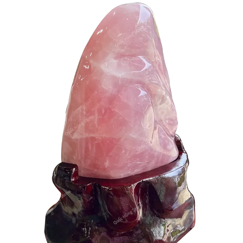  Núi Cảnh Đá Thạch Anh Hồng - 27,6kg 