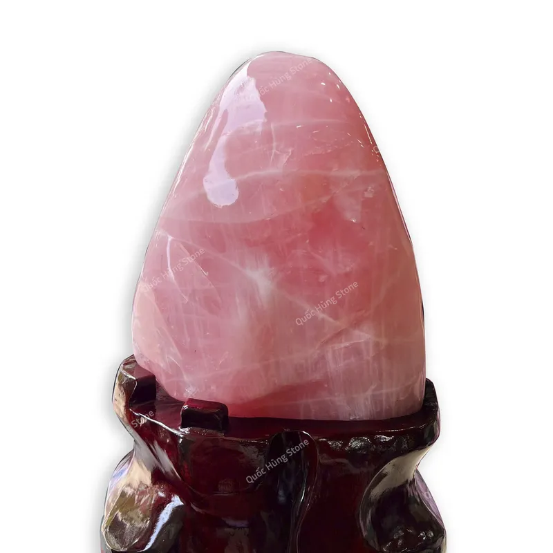  Núi Cảnh Đá Thạch Anh Hồng - 27,6kg 