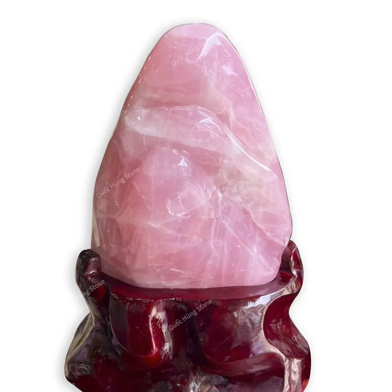  Núi Cảnh Đá Thạch Anh Hồng - 27,6kg 