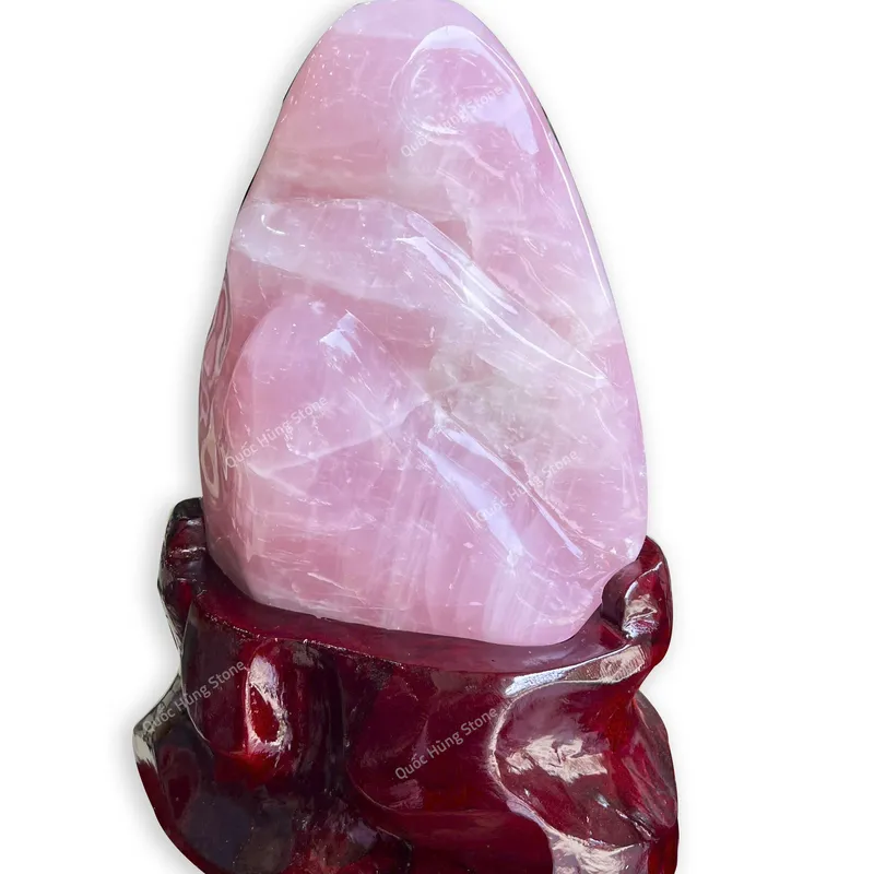  Núi Cảnh Đá Thạch Anh Hồng - 27,6kg 