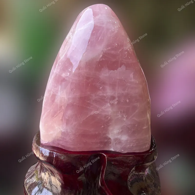 Núi Cảnh Đá Thạch Anh Hồng - 30,9kg