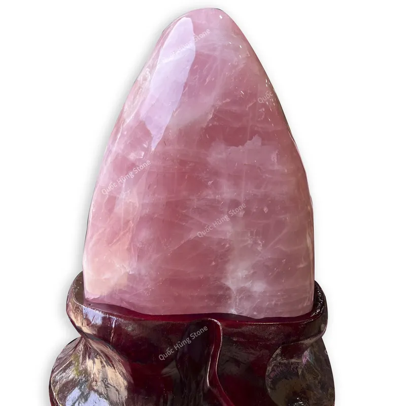 Núi Cảnh Đá Thạch Anh Hồng - 30,9kg