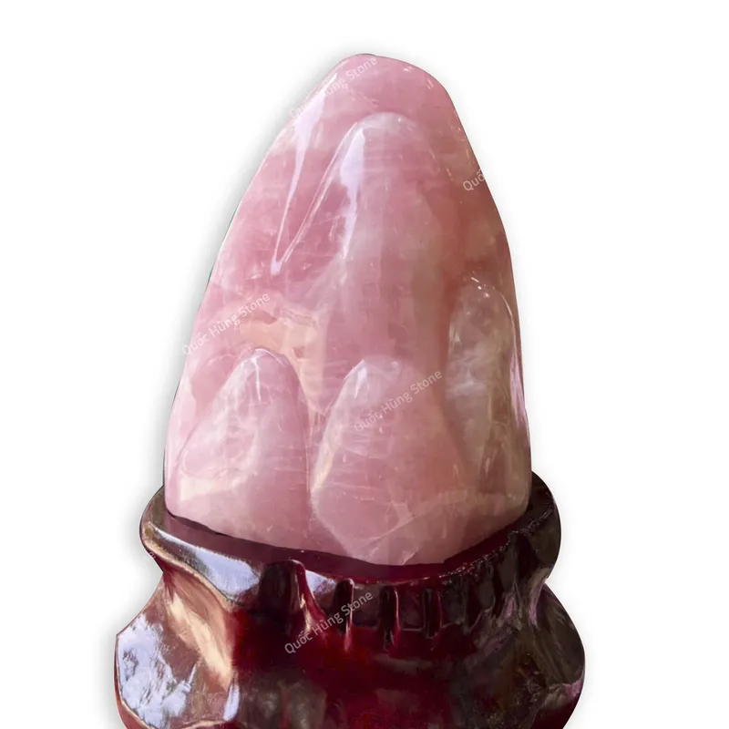 Núi Cảnh Đá Thạch Anh Hồng - 30,9kg